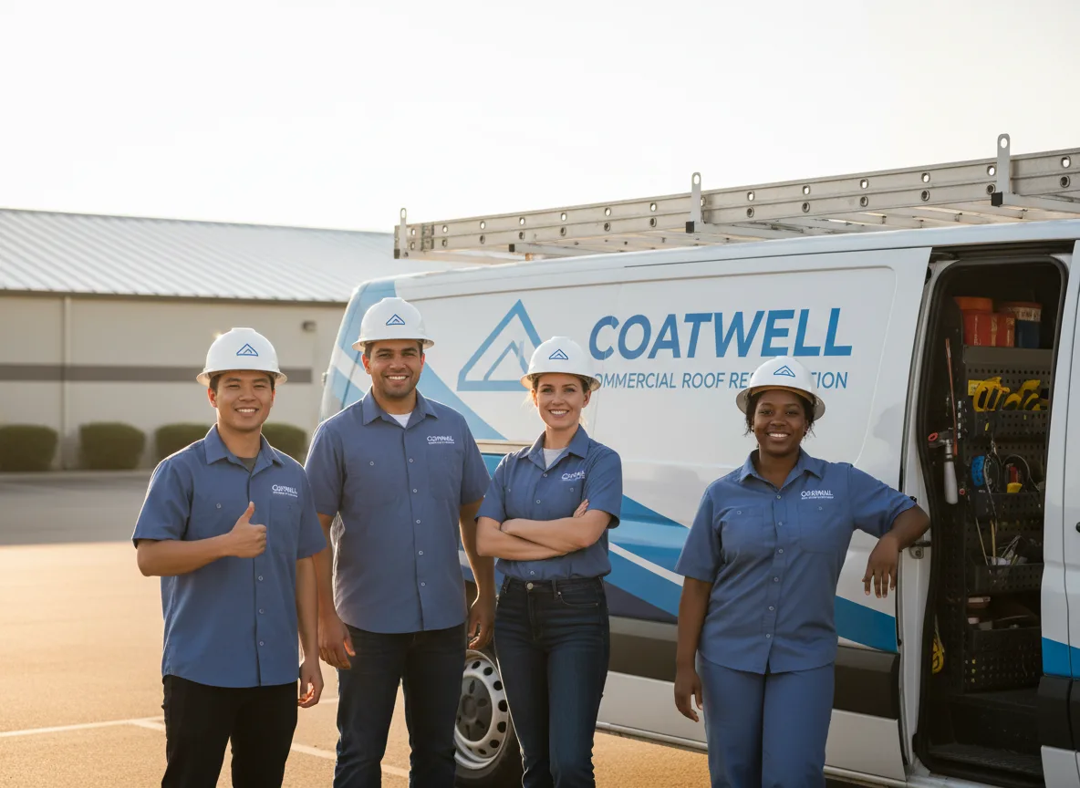 Commercial roof coating company in Imperial, TX